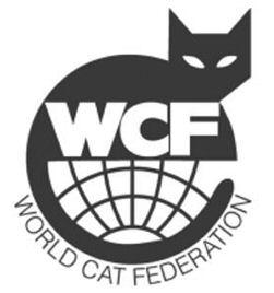 WCF WORLD CAT FEDERATION - לוגו סימן מסחר רשום
