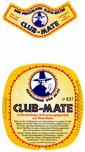 CLUB-MATE - לוגו סימן מסחר רשום