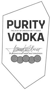 PURITY VODKA BY THOMAS KUUTTANEN, MASTER BLENDER - לוגו סימן מסחר רשום