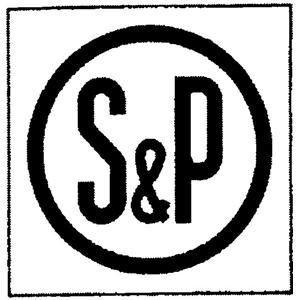 S & P - לוגו סימן מסחר רשום