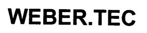 WEBER . TEC - לוגו סימן מסחר רשום