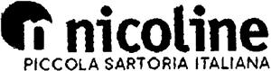 nicoline PICCOLA SARTORIA ITALIANA - לוגו סימן מסחר רשום