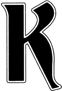 K - לוגו סימן מסחר רשום