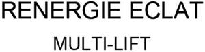 RENERGIE ECLAT MULT I- LIFT - לוגו סימן מסחר