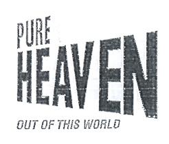 PURE HEAVEN OUT OF THIS WORLD - לוגו סימן מסחר רשום