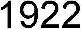 1922 - לוגו סימן מסחר