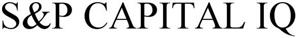 S & P CAPITAL IQ - לוגו סימן מסחר רשום