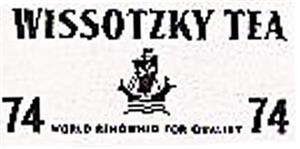 WISSOTZKY TEA 74 - לוגו סימן מסחר רשום