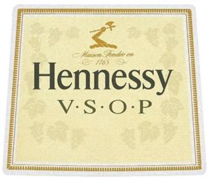 Hennessy V.S.O.P Maison fondée en 1765 - לוגו סימן מסחר רשום