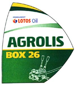 PRODUCENT LOTOS Oil AGROLIS BOX 26 - לוגו סימן מסחר