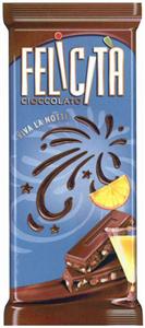 FELICITA CIOCCOLATO VIVA LA NOTTE - לוגו סימן מסחר רשום