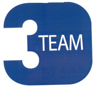 TEAM 3 - לוגו סימן מסחר רשום
