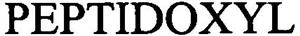 PEPTIDOXYL - לוגו סימן מסחר