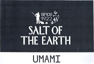 SALT OF THE EARTH UMAMI - לוגו סימן מסחר רשום