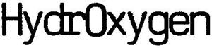 HydrOxygen - לוגו סימן מסחר