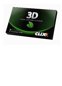 3D CLIX - לוגו סימן מסחר