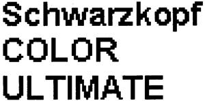 Schwarzkopf COLOR ULTIMATE - לוגו סימן מסחר