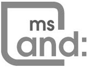 ms and : - לוגו סימן מסחר רשום