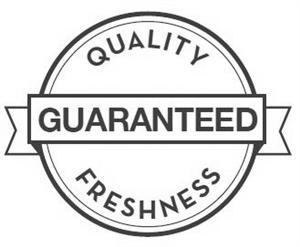 QUALITY FRESHNESS GUARANTEED - לוגו סימן מסחר