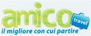 amico travel il migliore con cui partire - לוגו סימן מסחר
