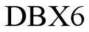 DBX6 - לוגו סימן מסחר