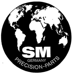 SM GERMANY PRECISION-PARTS - לוגו סימן מסחר רשום