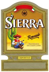 SIERRA Reposado - לוגו סימן מסחר רשום