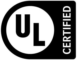 UL CERTIFIED - לוגו סימן מסחר רשום