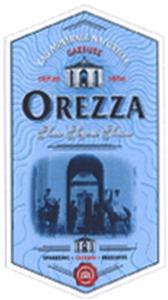 OREZZA EAU MINÉRALE GAZEUSE DEPUIS 1956 - לוגו סימן מסחר רשום