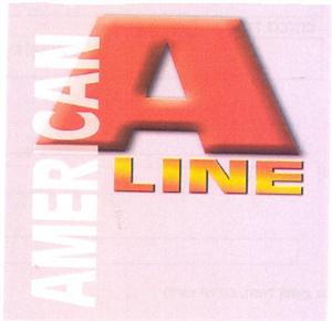 AMERICAN A LINE - לוגו סימן מסחר