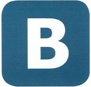 B - לוגו סימן מסחר