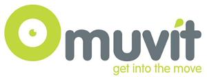 muvit get into the move - לוגו סימן מסחר