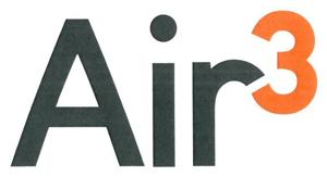 Air³ - לוגו סימן מסחר רשום
