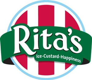 Rita's Ice·Custard·Happiness - לוגו סימן מסחר רשום