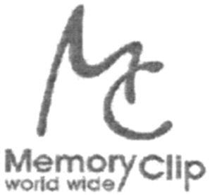 MC Memory Clip world wide - לוגו סימן מסחר
