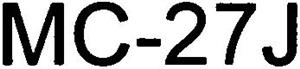 MC-27J - לוגו סימן מסחר רשום