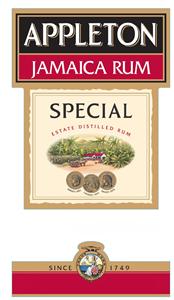 APPLETON JAMAICA RUM SPECIAL SINCE 1749 - לוגו סימן מסחר