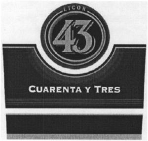 LICOR 43 CUARENTA Y TRES - לוגו סימן מסחר