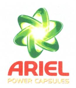 ARIEL POWER CAPSULES - לוגו סימן מסחר רשום