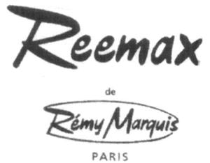 Reemax de Rémy Marquis PARIS - לוגו סימן מסחר רשום