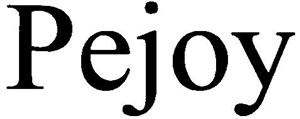 Pejoy - לוגו סימן מסחר