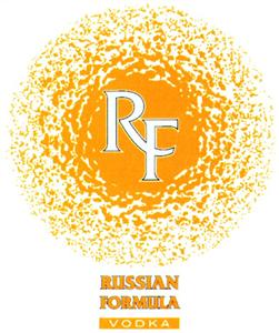 RF RUSSIAN FORMULA VODKA - לוגו סימן מסחר