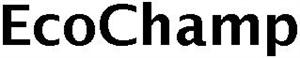 EcoChamp - לוגו סימן מסחר רשום