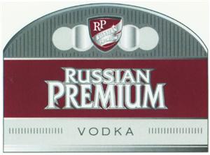 RP RUSSIAN PREMIUM VODKA - לוגו סימן מסחר