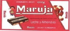 MARUJA LECHE Y ALMENDRAS - לוגו סימן מסחר רשום
