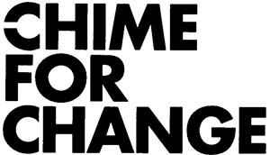 CHIME FOR CHANGE - לוגו סימן מסחר