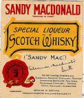 SANDY MACDONALD SPACIAL LIQUERE SCOTCH WHISKY - לוגו סימן מסחר