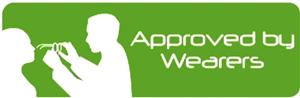 Approved by Wearers - לוגו סימן מסחר רשום