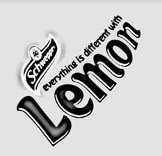 Schweppes everything is different with Lemon - לוגו סימן מסחר רשום