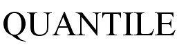 QUANTILE - לוגו סימן מסחר